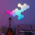 Smart Control Multi -Color Hexagonal LED -Panel -Leuchten